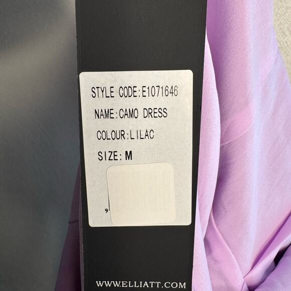 NWT Revolve Elliatt Camo Dress In Lilac - Picture 7 of 7